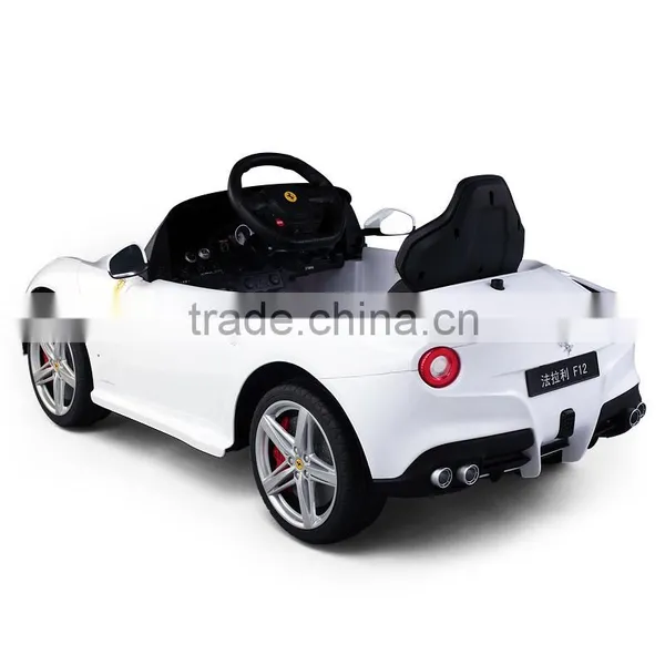 Electric Ride on Ferrari F12 12V 7AH Battery Operated Licensed Car Ride on Toy photo-3