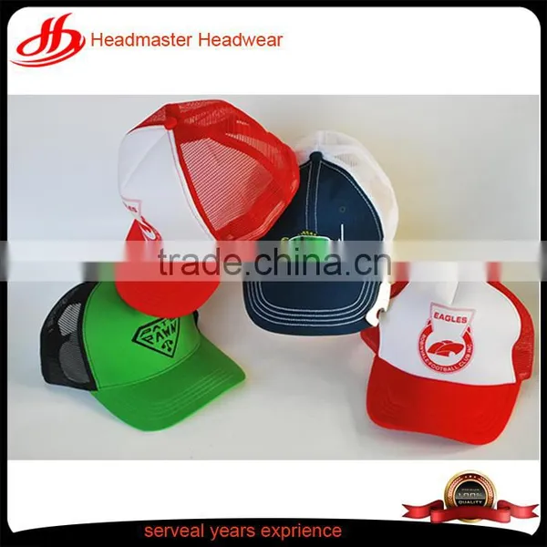 Promotional Sports Mesh Cap Foam Trucker Caps
