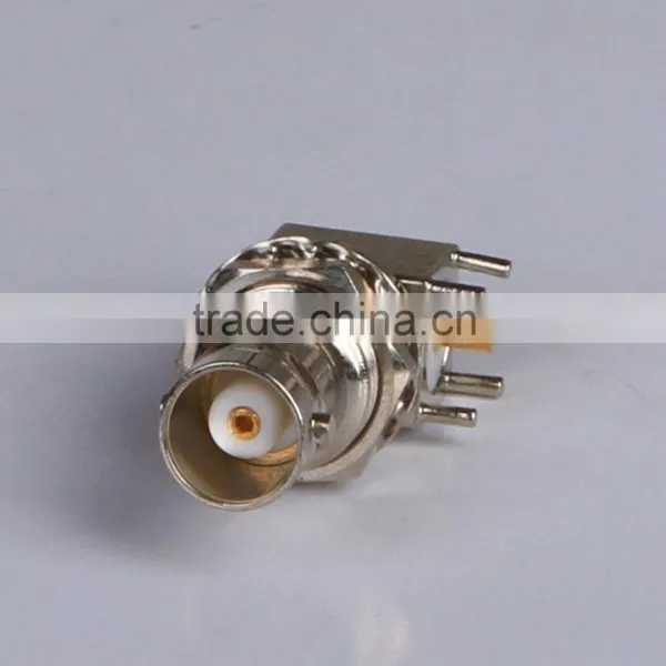 Female Gender BNC Right Angle Pcb Mount rf Connector photo-2