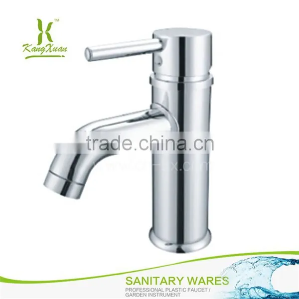 New Design Chrome Plated Plastic Basin Faucet