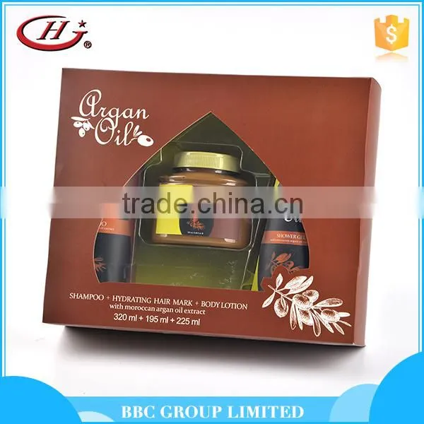 BBC Argan Oil Gift Sets Suit 001 Professional Natural Cream Argan Oil Hair Mask photo-3