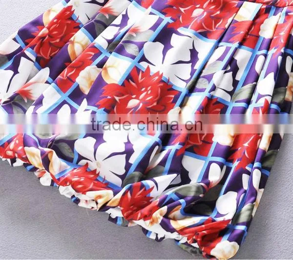 Sleeveless Woman Pattern Summer Dress by Dress Manufacturer(Stock) photo-2