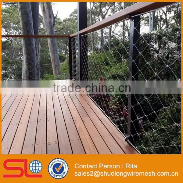 Stainless Steel Wire Rope Stair Mesh for Protection photo-5