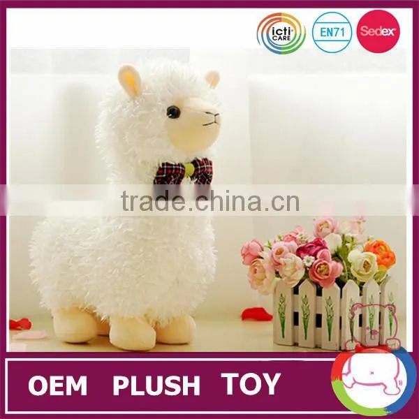 Custom Wholesale Handmade Stuffed Alpaca Plush photo-4