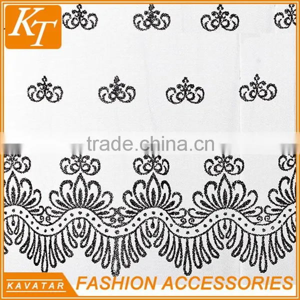 Kavatar Brand China Manufacturer Offer Embroidery Lace Fabric photo-4