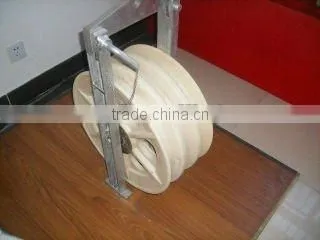 Large Diameter Wire Nylon Pulley Block or Conductor Pulley Blocks photo-4