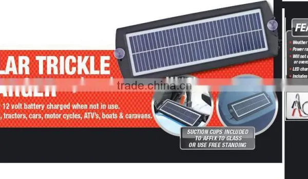 -----professional Manufacturer Solar Panel 3W 15V Car Battery Charger photo-5