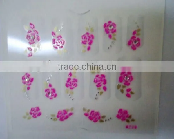Nail Art Sticker Metallic Nail Sticker