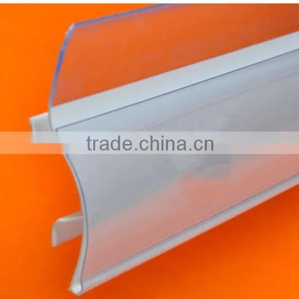 White Data Strip Shelf Strip With Adhisive photo-3
