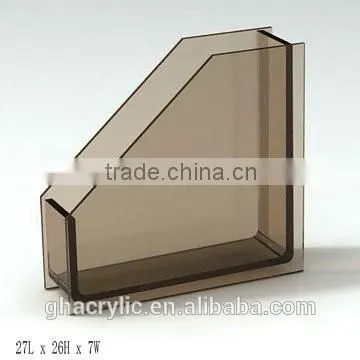 GH-RZ597 High-end and High Grade Custom Promotion Retail Acrylic Magazine Rack,customized Acrylic Magazine Rack photo-4