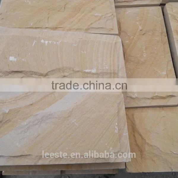 China A Grade Yellow Wooden Sandston Hot Selling