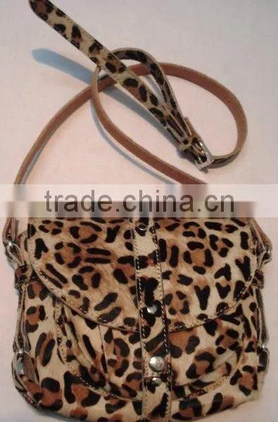 HAIR -ON LEATHER BAG