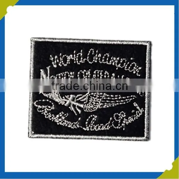 Twill Material and Embroidered Technics Embroidery Patch photo-6