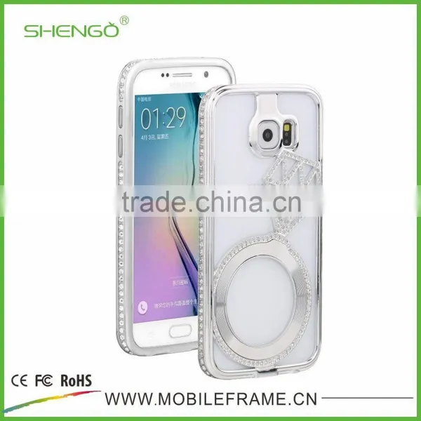 Factory Price Newest Design Crystal Phone Case for Samsung S6 photo-5