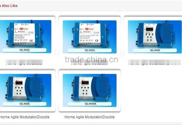 Home Agile Modulator(CATV/TV Channel Selectable) GC-AV04 photo-2