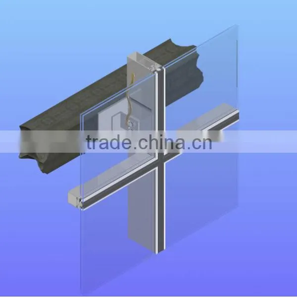 Point Fixing Glass Curtain Wall With ISO/CE Approval photo-4