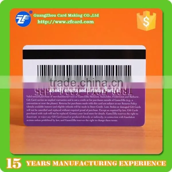 Pretty CR80 PVC Plastic Bar Code Membership Cards photo-3