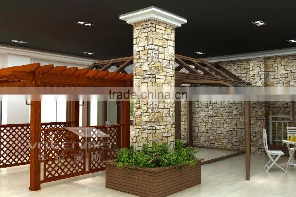 Garden Pergola Louver for Roof Turtle Bridge for Sales photo-2