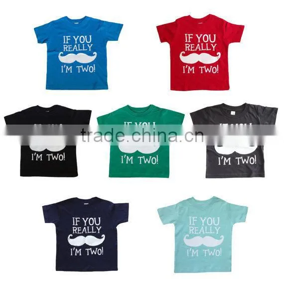 Baby Boys Organic Cotton t Shirts Design of Beard Wholesale photo-3