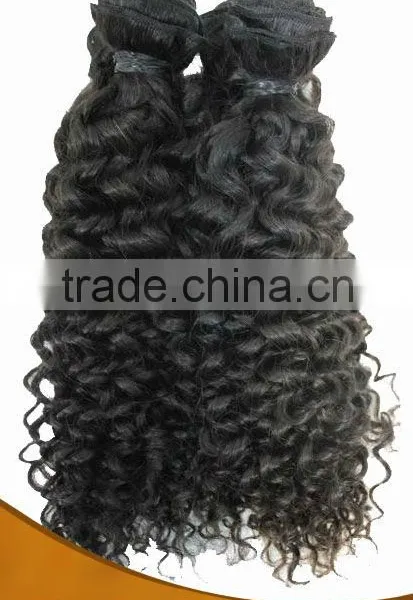 Tight Kinky Curly Hair Weaving Indian Curly Virgin Hair