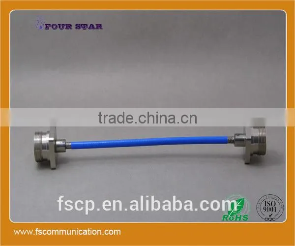 Semi-flexible RG401 Cable Assembly With 7/16 Female 32mmSQ Flange Connectors photo-3