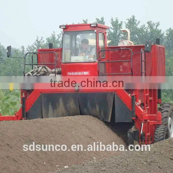 Cheap Cheap ! Self-propelled Organic Compost Turner,organic Fertilizer Compost Mixing Machine Quality Choice photo-3