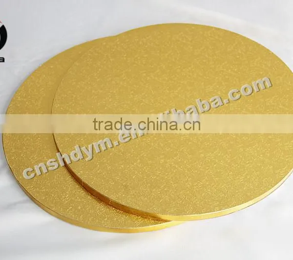 6-24 Inch Black Mini Mdf Gold Cake Drums photo-2