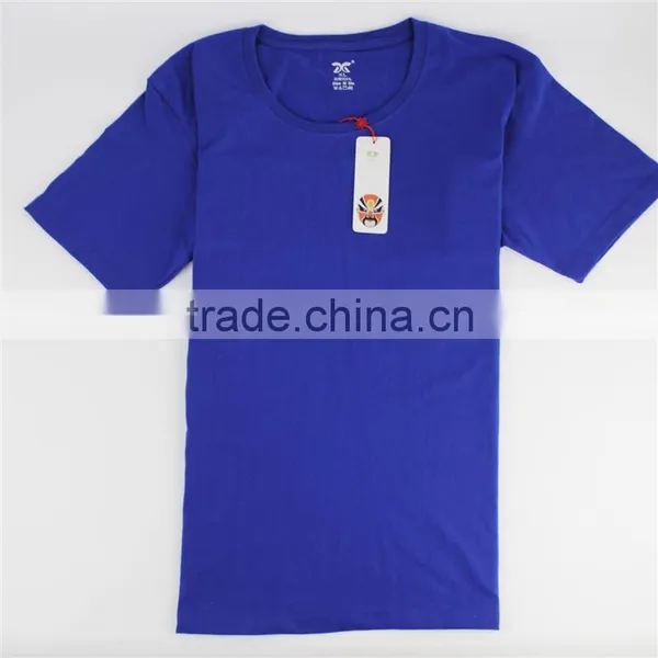 OEM Factoty Price Classic Exquisite 100% Ring Spun Cotton T-shirt photo-2