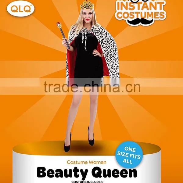 Halloween Sexy Fantasy Beautiful Queen Carnival Dress Costumes