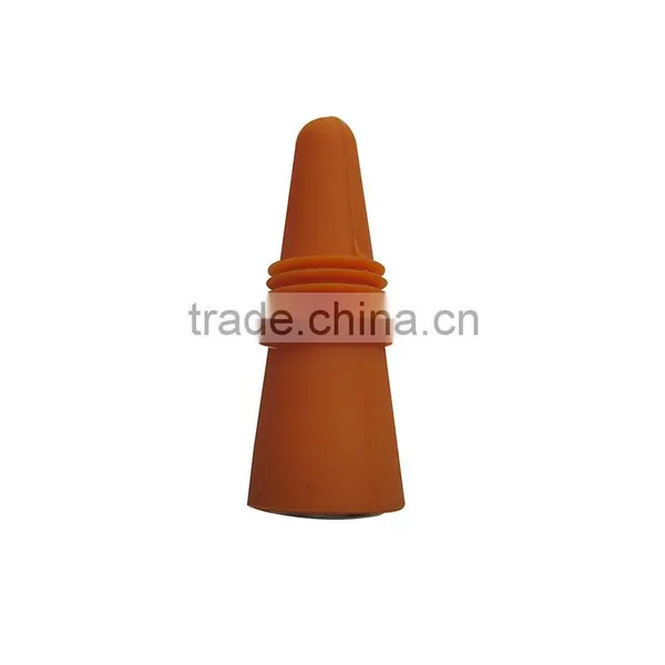 Beer Wine Glass Bottles Stopper, Silicone Wine Bottle Cork Quality Choice photo-2