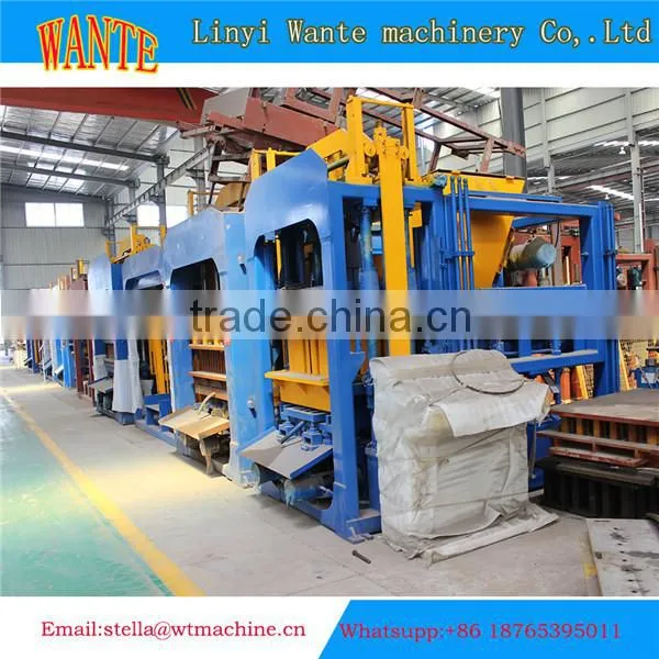QT6-15 Automatic Bricks Manufacturing Machine Concrete Hollow Blocks Molds With Design photo-3