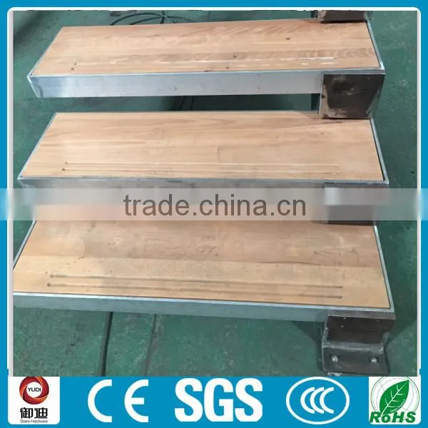 Indoor Wood Floating Stairs in Aluminum ---YUDI photo-4