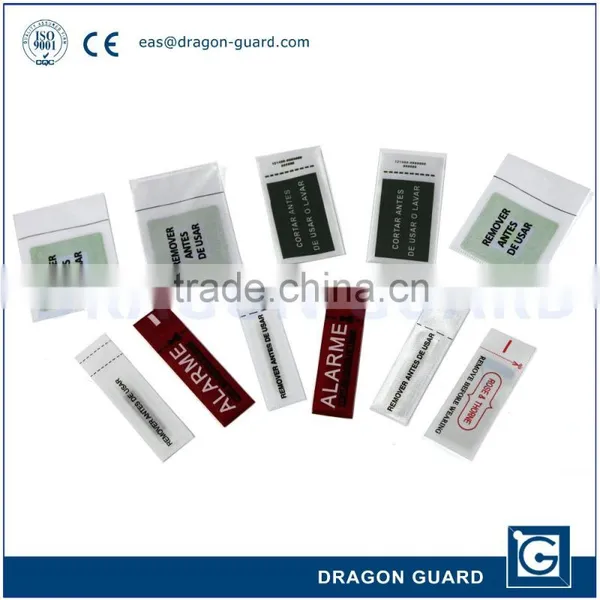 DR 58KHz Woven Label Eas Anti-theft Woven Clothing Label