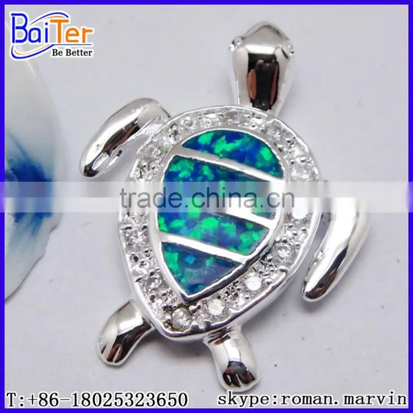 Opal Jewelry Factory!! Custom 925 Sterling Silver Fire Opal Turtle Jewelry Wholesale photo-4
