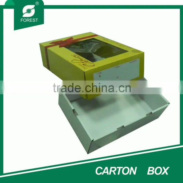 PVC WINDOW YELLOW PACKING CARTON BOX FOR SALE photo-3