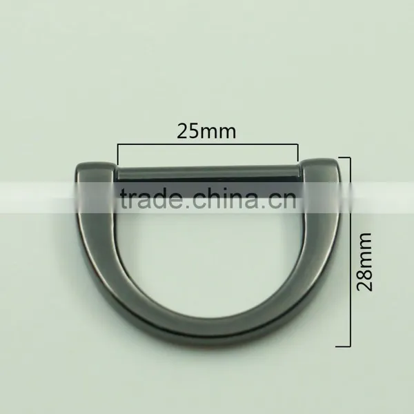 Custom Design Metal d Shape Metal Buckle for Bags photo-2