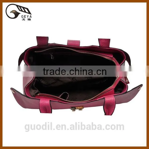 Guangzhou Factory Fashion Ladies Leather Cheap Wholesale Hobo Handbags 2015 photo-4