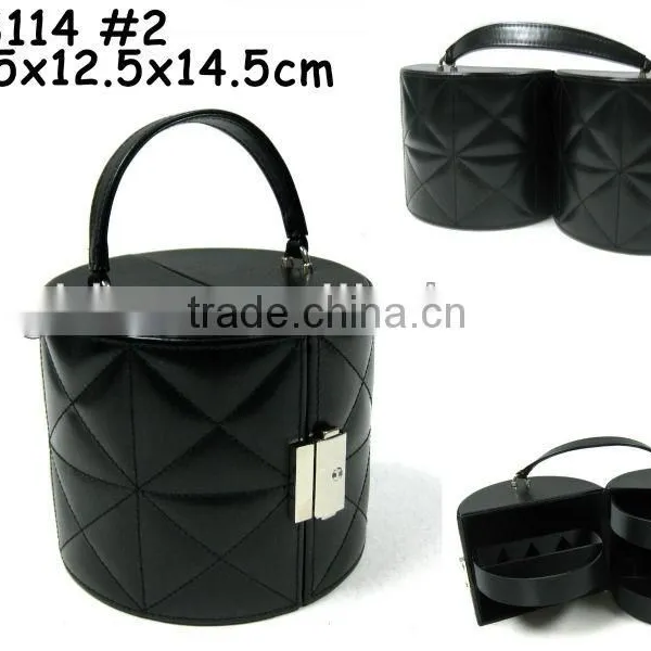 2016 Round Shape Jewlery Box With Lock photo-2