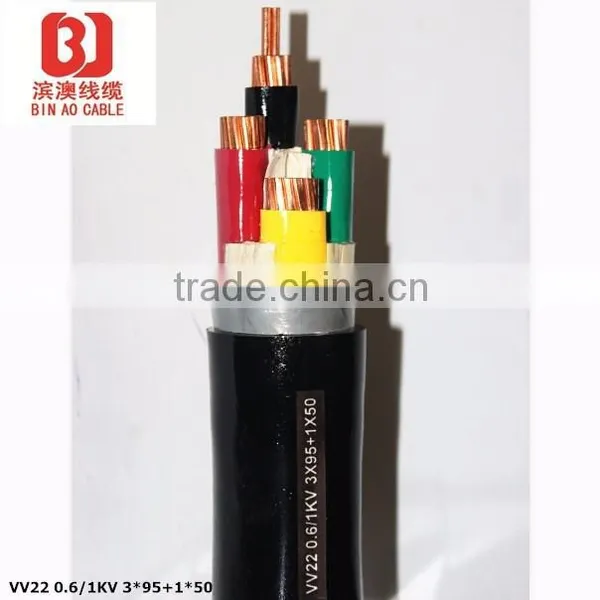 Underground Cable Steel Tape Armoured Copper Core PVC Insulation Electric Cable photo-3
