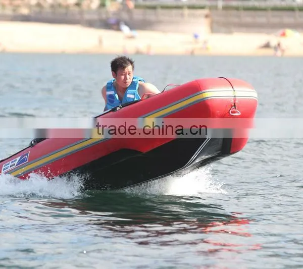 (CE) PVC Material Optional Floor High Speed Sports Boat photo-4