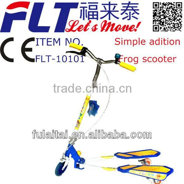 2013 Aluminum Frame FLT-10101 Frog Kick Scooter With Swing Function