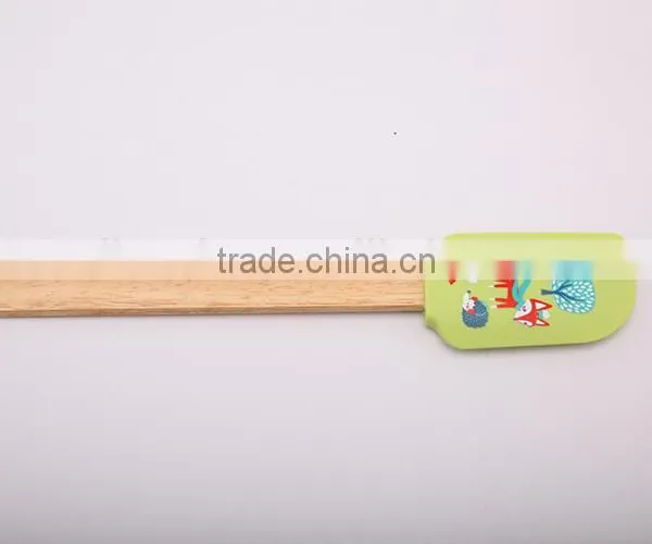 Good Cook Tool ,Silicone Spatulas With Wood Handles photo-3