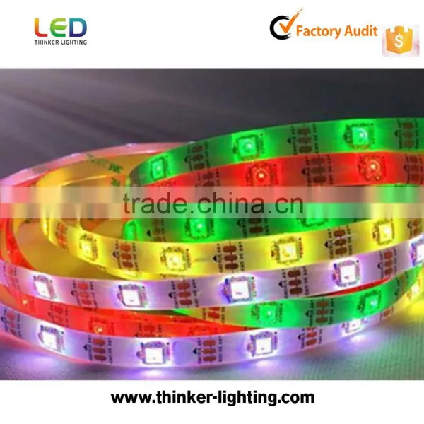 Programmable 300leds/5m Rgb Dream Color Ws2812B ic Flex Led Strip Light photo-2
