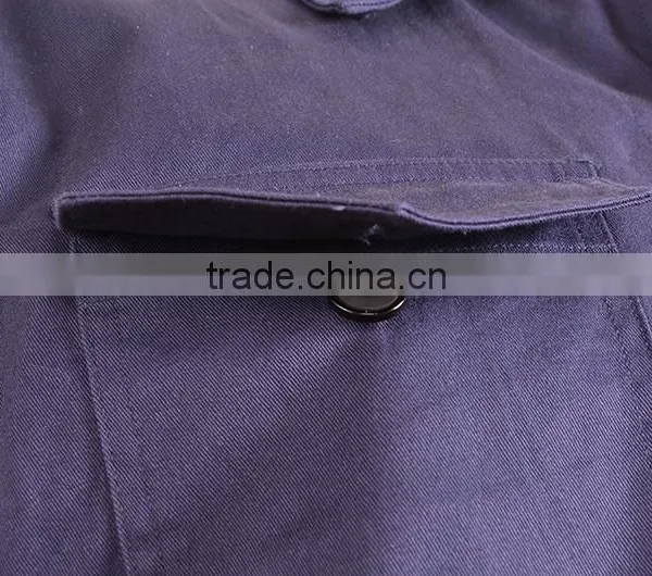OEM Men's VISA Cotton Short Sleeve Coverall Workwear photo-6