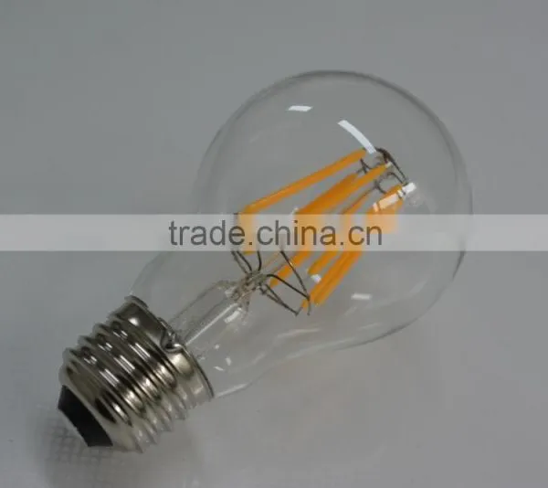 4W 6W 8W E26 E27 B22 Dimmable Led Filament Bulb Light With TUV CE ROHS UL photo-2