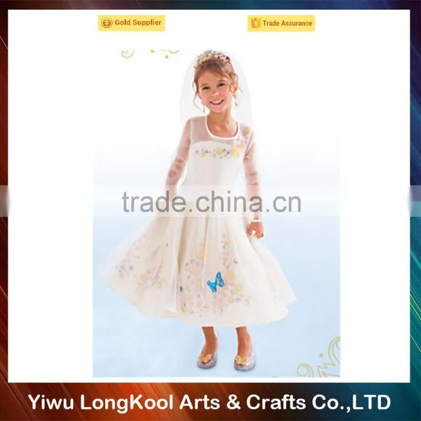 2016 Hot Sale New Design White Princess Tutu Dress Beautiful Girls Dress photo-4