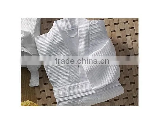 Hot Sale Cotton Waffle Bathrobe