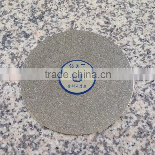 Diamond Coated 6 Inch Flat Lap Wheel Lapidary Lapping Polishing Disc Lapidary Tools Jade Agate Amethyst Stone Tourmaline Opal photo-4