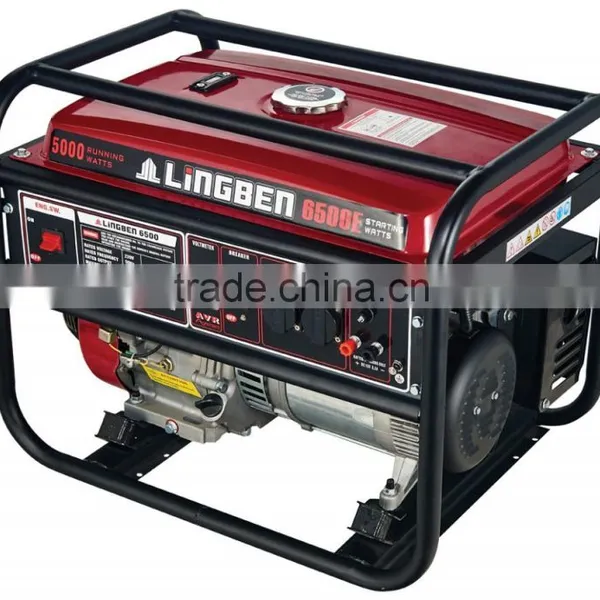 Lingben China 188F Yamaha Electric Generator 5kw OEM Price photo-5