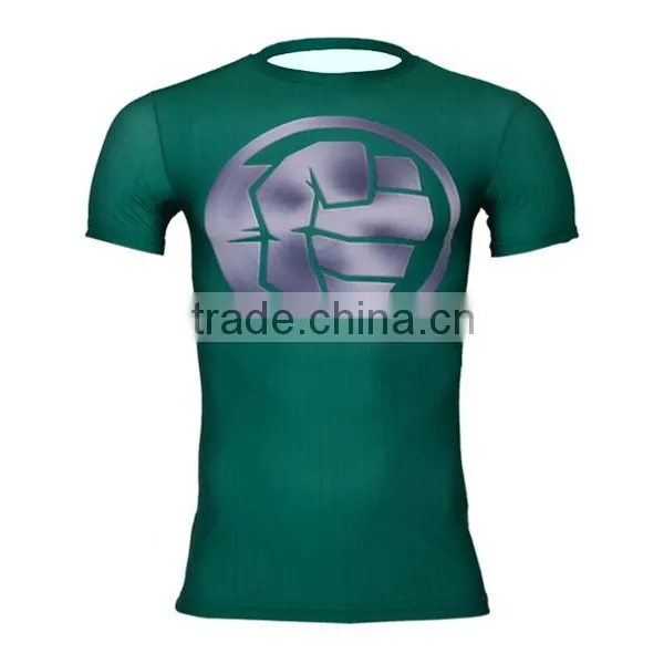 New Arrival Men Marvel Superhero Compression T Shirt Quick Dry Running Gym Fitness Tights for Male photo-3